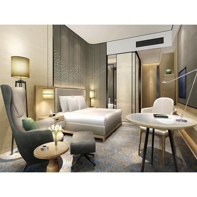ซื้อ Star Luxury Hotel Furniture เบาะไม้โรงแรมห้องนอนเตียง ODM OEM online manufacture