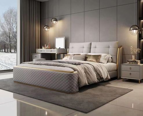 ราคาดี ชุดห้องนอนโรงแรมหรู Custom Hotel Room King Size Bed ออนไลน์