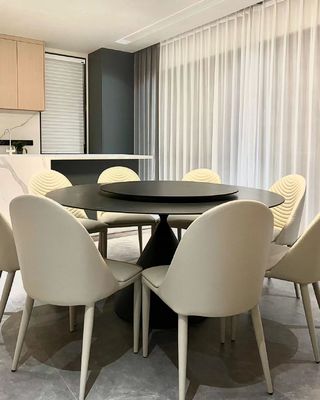 ซื้อ Creative Rock Plate Luxury Hotel Furniture เก้าอี้โต๊ะกลมหมุนได้ online manufacture
