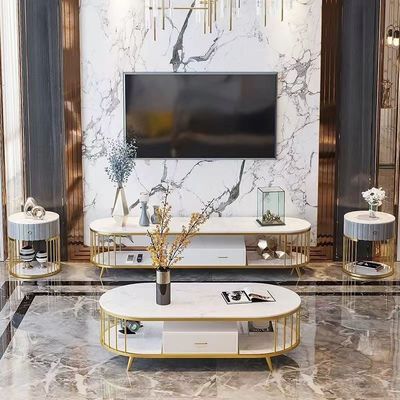 ซื้อ ตู้ห้องพักโรงแรม Marble Oval เจาะตู้สื่อท้ายตารางทีวีโลหะ online manufacture