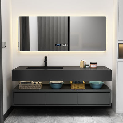 ซื้อ Luxury Rock Plate ตู้ห้องน้ำรวมอ่างล้างหน้าห้องน้ำโรงแรม online manufacture