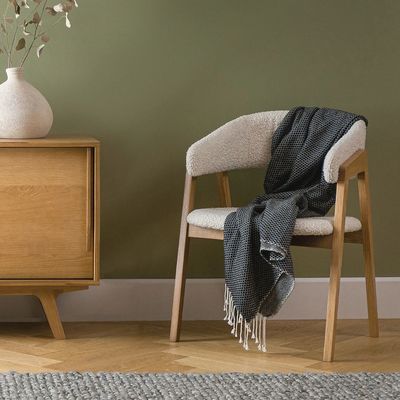 ซื้อ ห้องโรงแรม 5 ดาว สไตล์ขาวแบบขั้นต่ํา เนื้อผ้าแข็ง Oak เก้าอี้ว่าง online manufacture