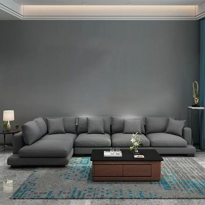 Commercial Villa โซฟาผ้านอร์ดิกผ้าชุดโซฟาโรงแรมยางพารา