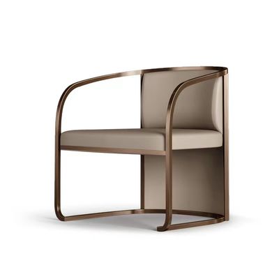 Commercial Luxury เฟอร์นิเจอร์โรงแรม เก้าอี้สำนักงาน หนังสั่งทำ Simple 68*50 Cm