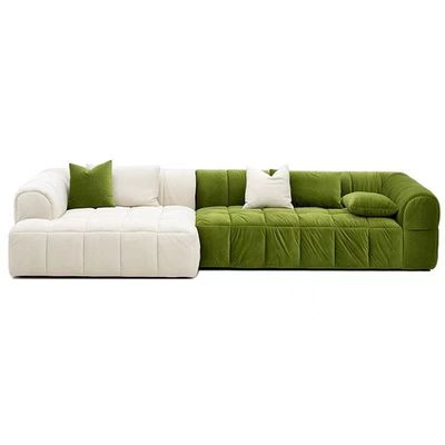 ราคาดี ผ้าสองด้าน Frosted Retro กำมะหยี่โซฟาสแควร์รวมกัน ออนไลน์