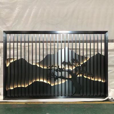 ราคาดี Pop Metal Stainless Steel เฟอร์นิเจอร์โรงแรม หน้าจอ ตกแต่งโรงแรม ถัก Titanium Gold ออนไลน์