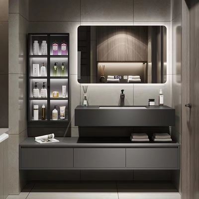 ราคาดี ตู้ห้องพักโรงแรมทันสมัยอ่างล้างจานหินหน่วยห้องน้ำรวม ออนไลน์