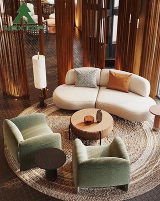 ราคาดี OEM ODM เฟอร์นิเจอร์ล็อบบี้โรงแรม พื้นที่รอคอยที่สวยงาม ออนไลน์