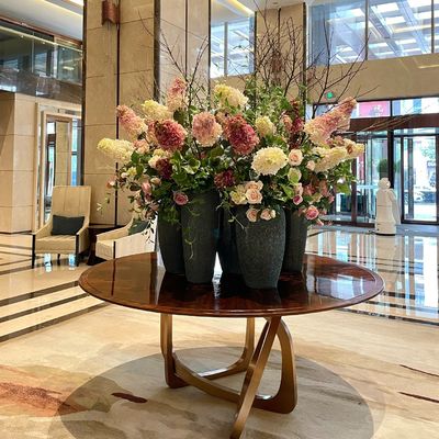 เครื่องประดับถังระดับพรีเมี่ยม โรงแรม การจัดดอกไม้ เครื่องประดับถังดอกไม้และโต๊ะ