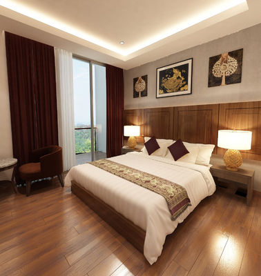 คุณภาพ OEM โรงแรมโรงแรม เฟอร์นิเจอร์ห้องนอน โมเดิร์น โรงงาน